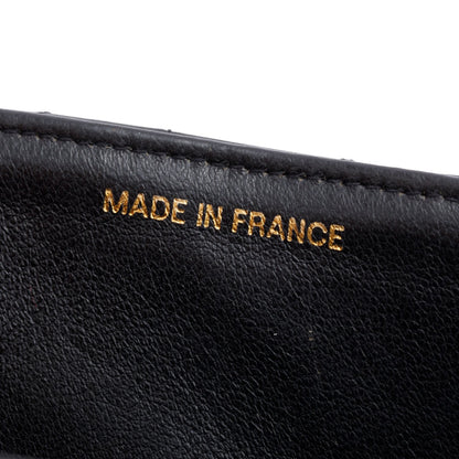 Chanel Black Patent Leather Vintage Jumbo XL Maxi Single Flap Bag