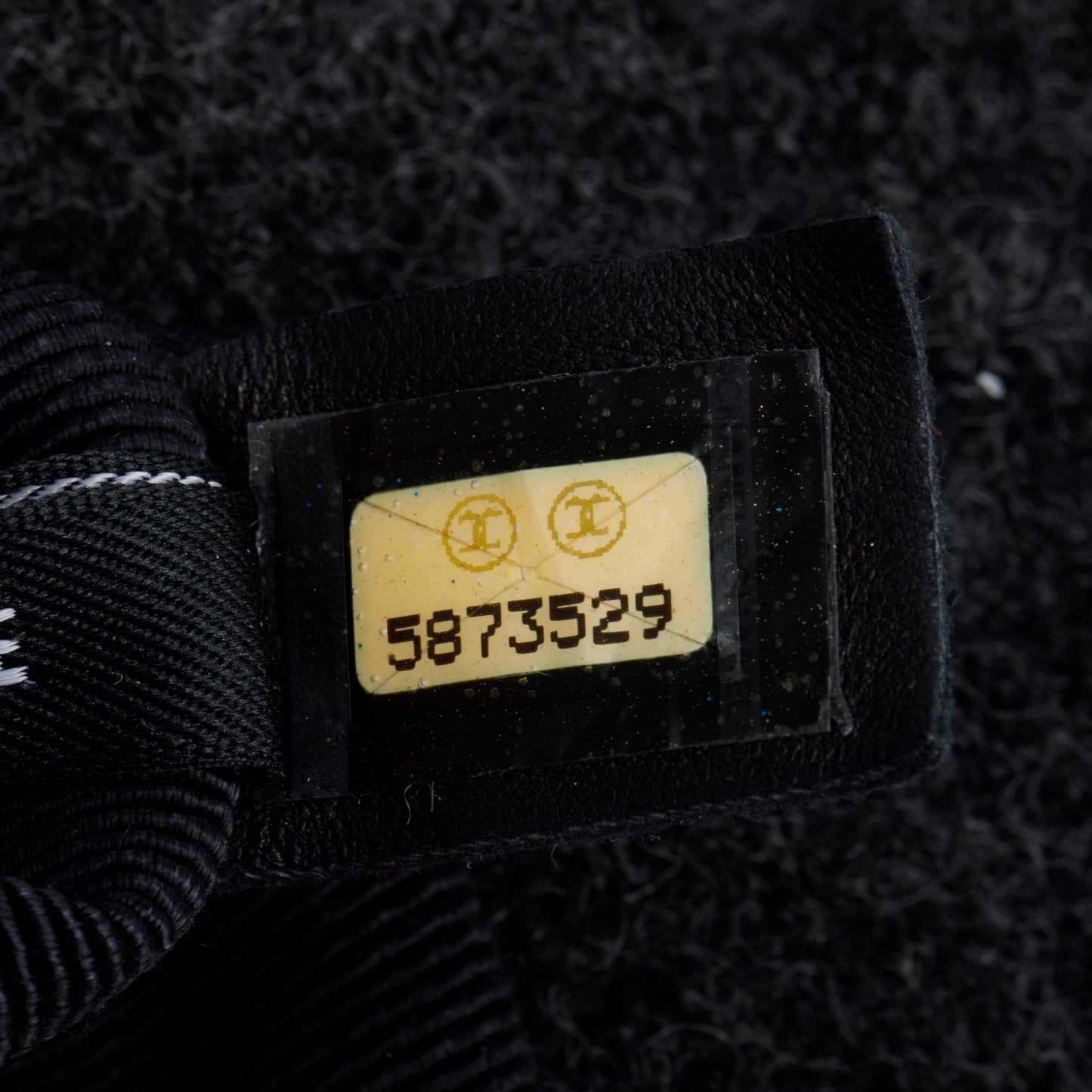Chanel Grey Wool Identification Reissue Flap Bag