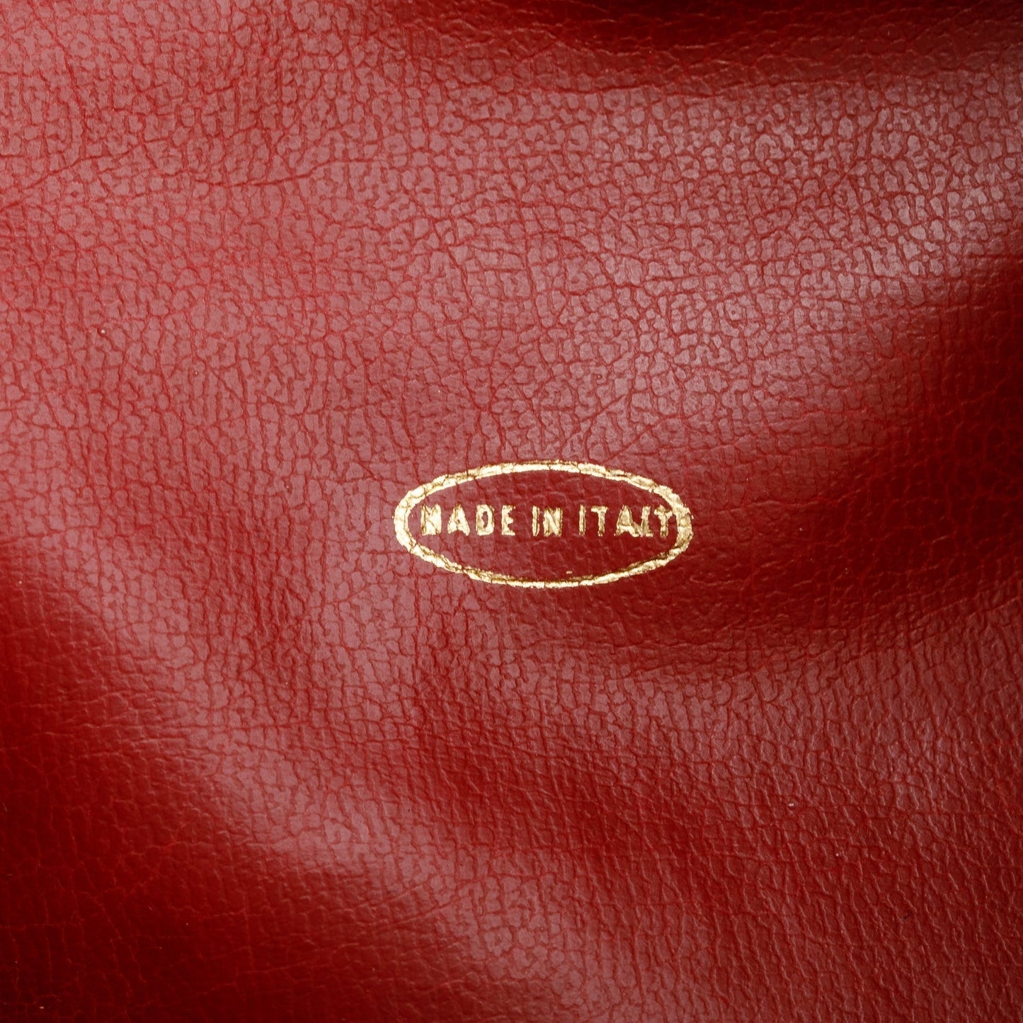 Chanel Red Lambskin Leather Quilted CC Bucket Bag
