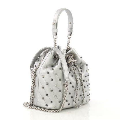 Chanel Stud Wars Drawstring Bucket Bag