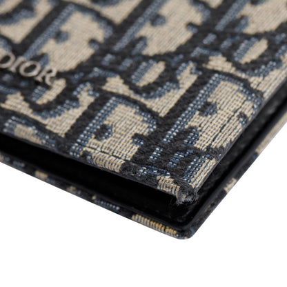 Christian 2021 Dior Oblique Wallet with Bill Clip
