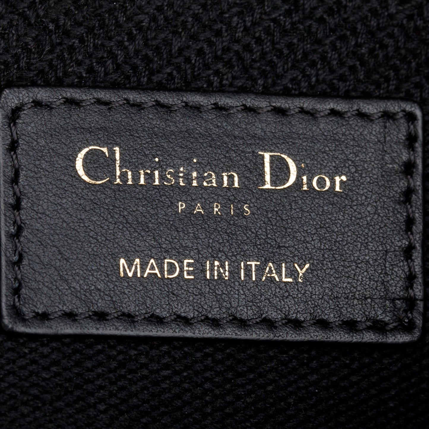 Christian Dior 2020 Black Toile De Jouy Embroidery Medium Lady D-Lite Bag