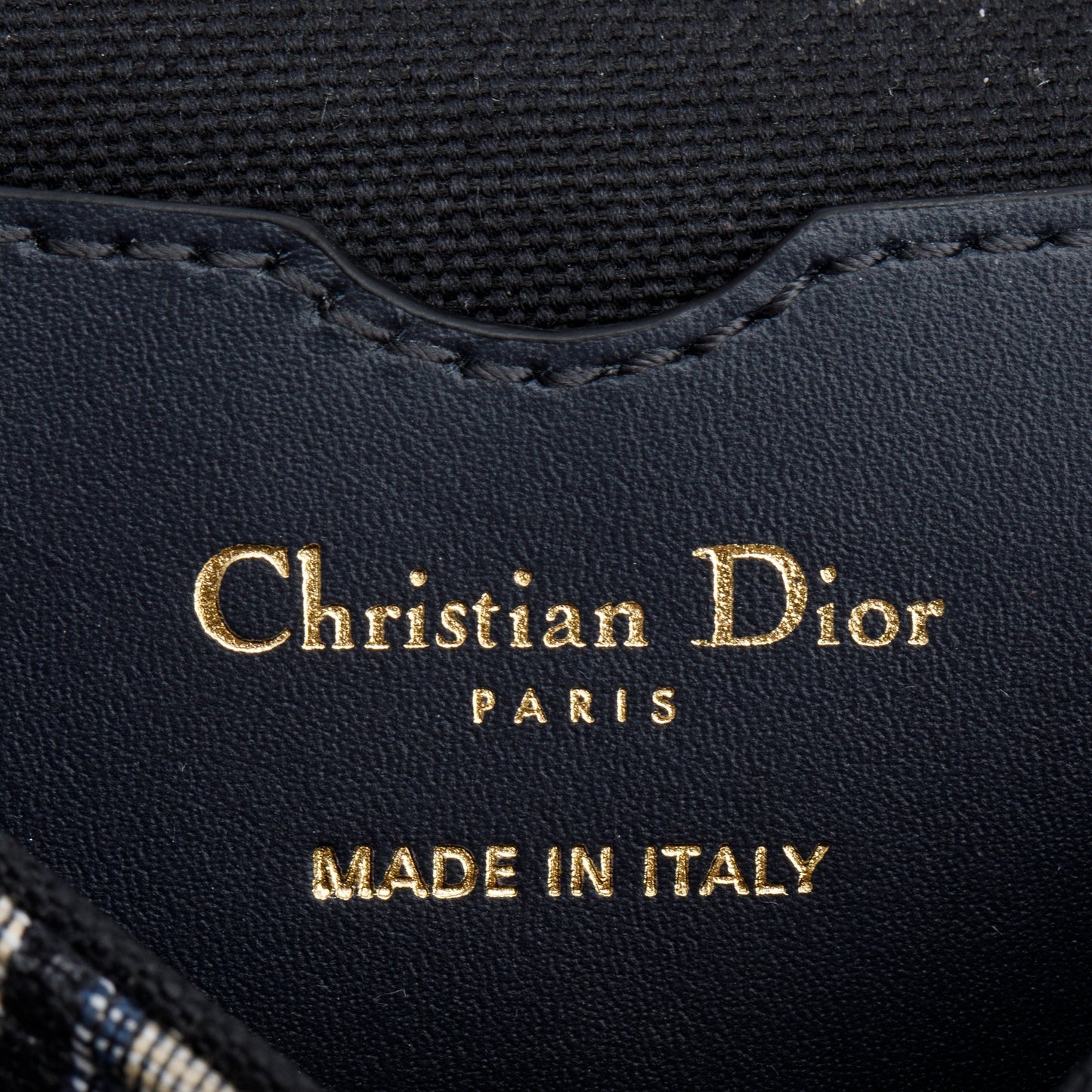 Christian Dior 2020 Blue Oblique Jacquard Medium Bobby Bag