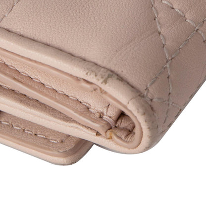 Christian Dior 2020 Cannage Lambskin Lady Dior Lotus Wallet