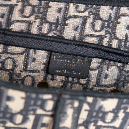 Christian Dior 2020 Embroidery Oblique Saddle Bag