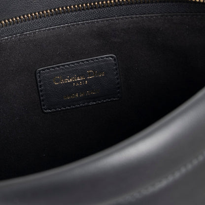 Christian Dior 2020 Leather Logo Zip Clutch