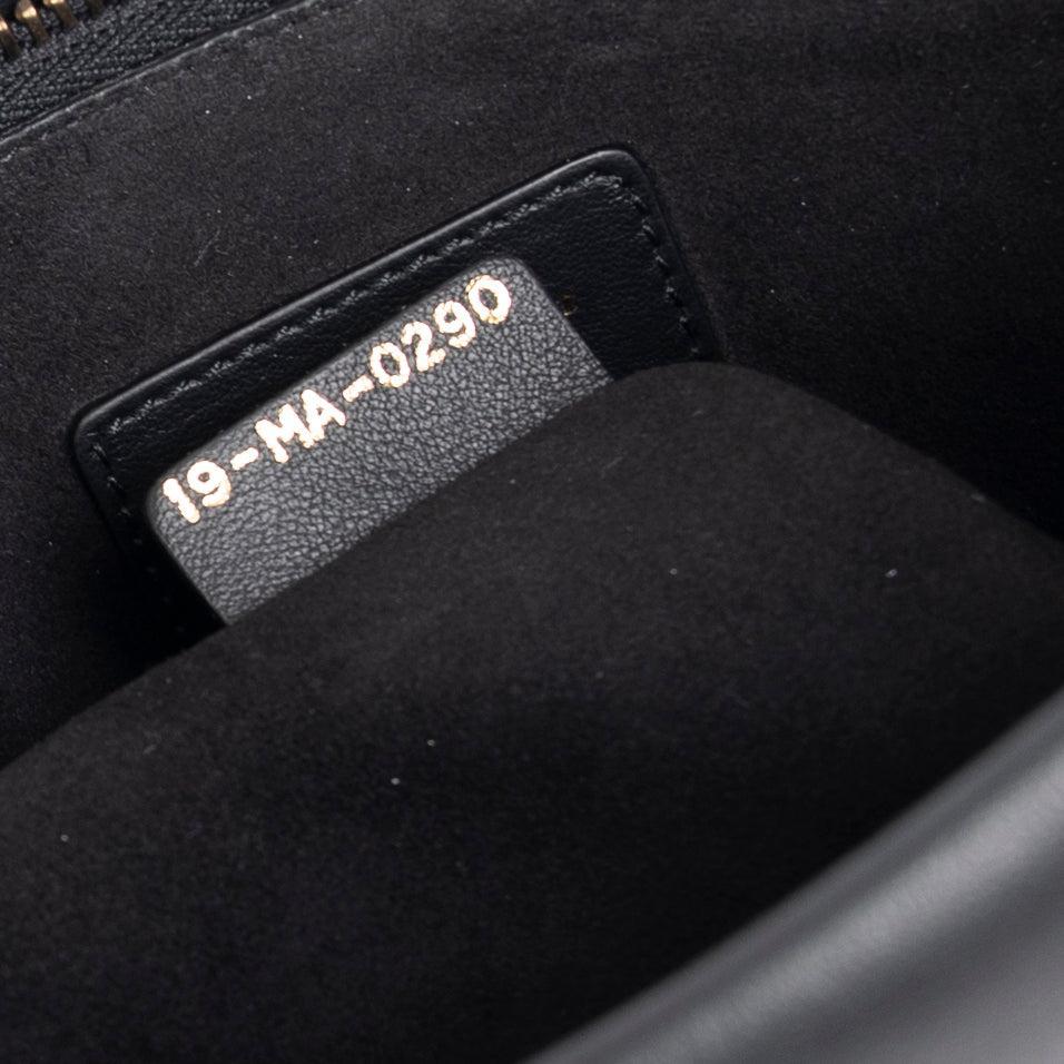 Christian Dior 2020 Leather Logo Zip Clutch