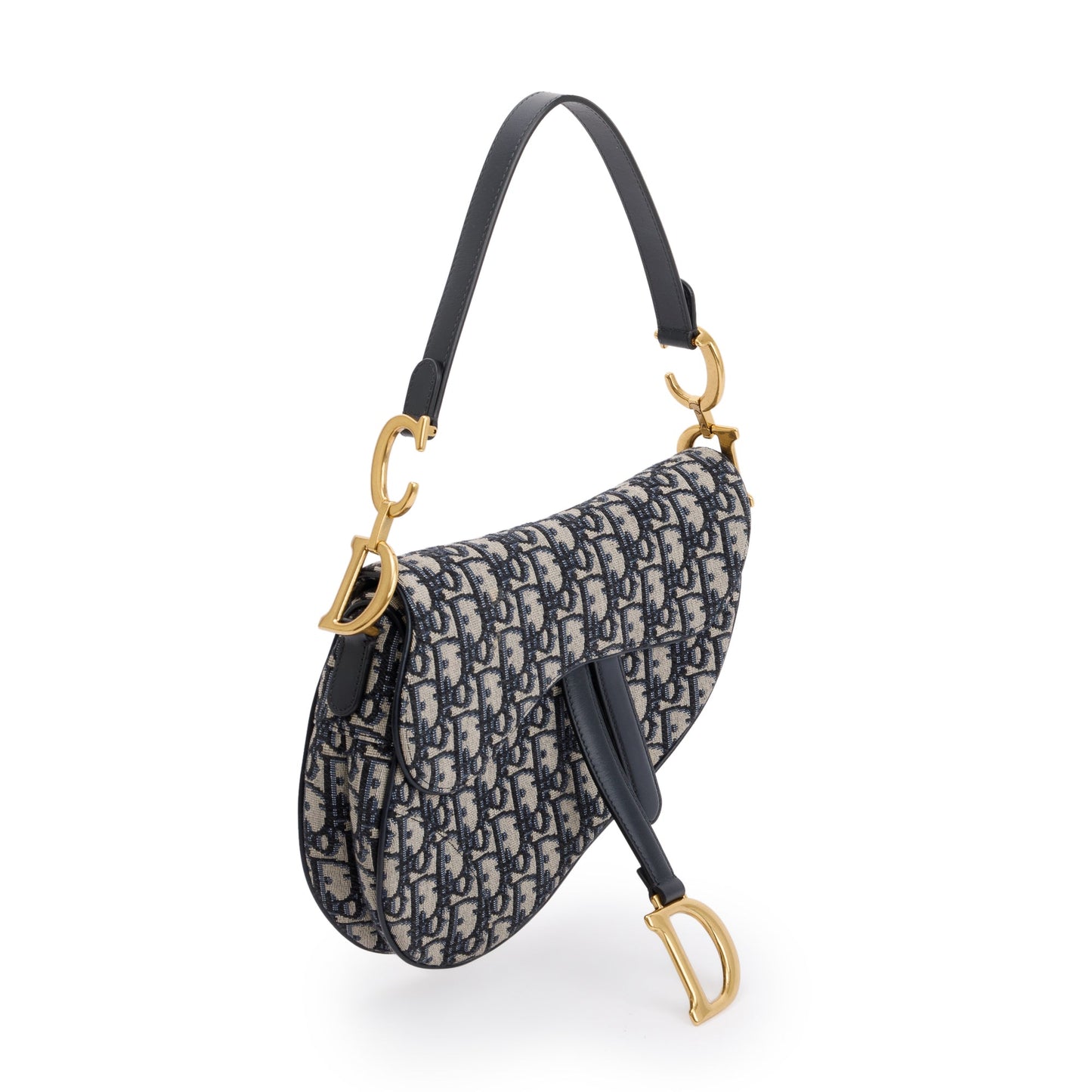 Christian Dior 2020 Oblique Medium Saddle Bag