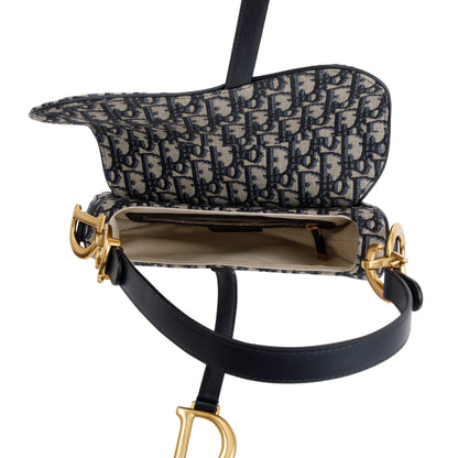 Christian Dior 2020 Oblique Medium Saddle Bag