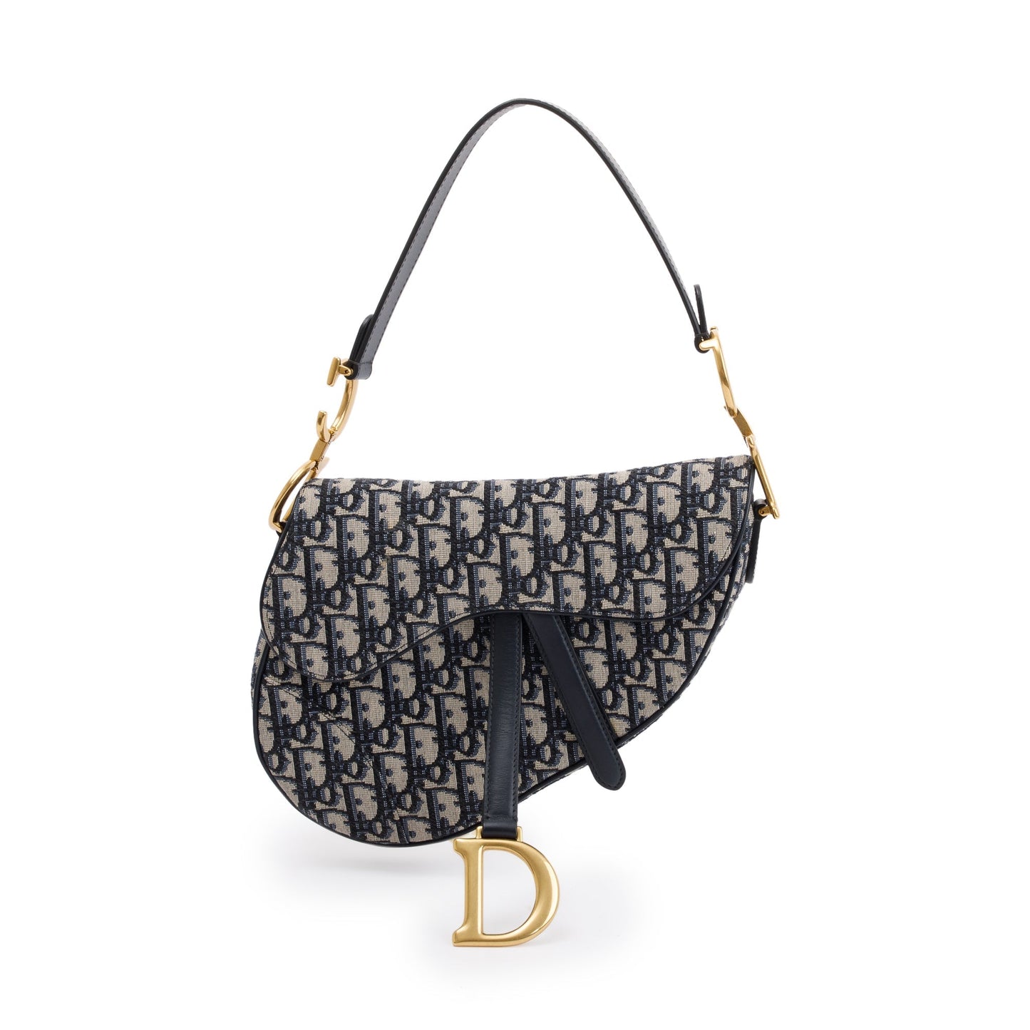 Christian Dior 2020 Oblique Medium Saddle Bag