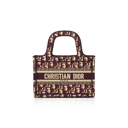 Christian Dior 2020 Oblique Mini Book Tote