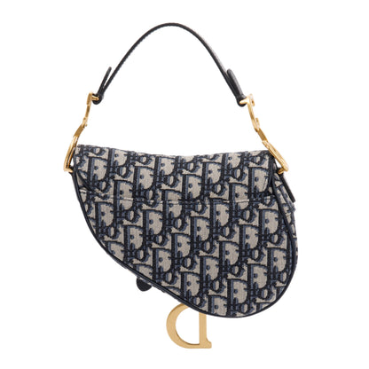 Christian Dior 2020 Oblique Mini Saddle Bag