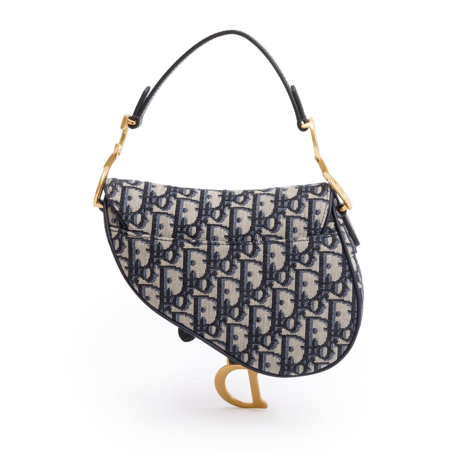 Christian Dior 2020 Oblique Mini Saddle Bag