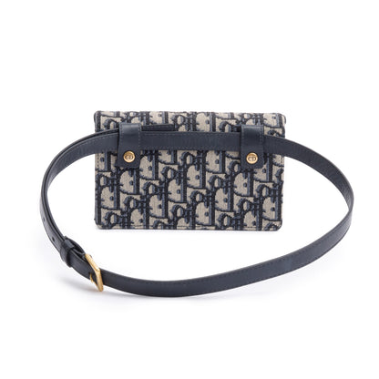 Christian Dior 2020 Oblique Saddle Belt Pouch