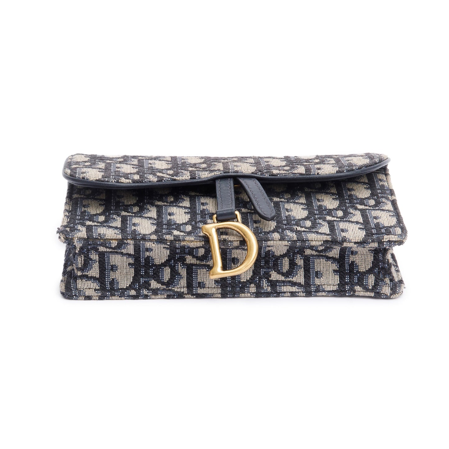Christian Dior 2020 Oblique Saddle Belt Pouch