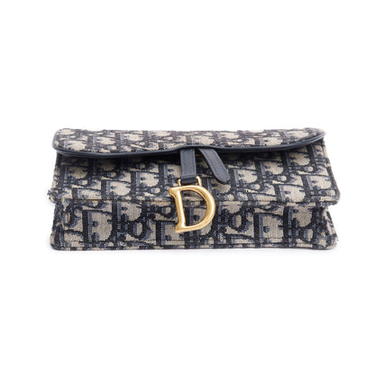 Christian Dior 2020 Oblique Saddle Belt Pouch