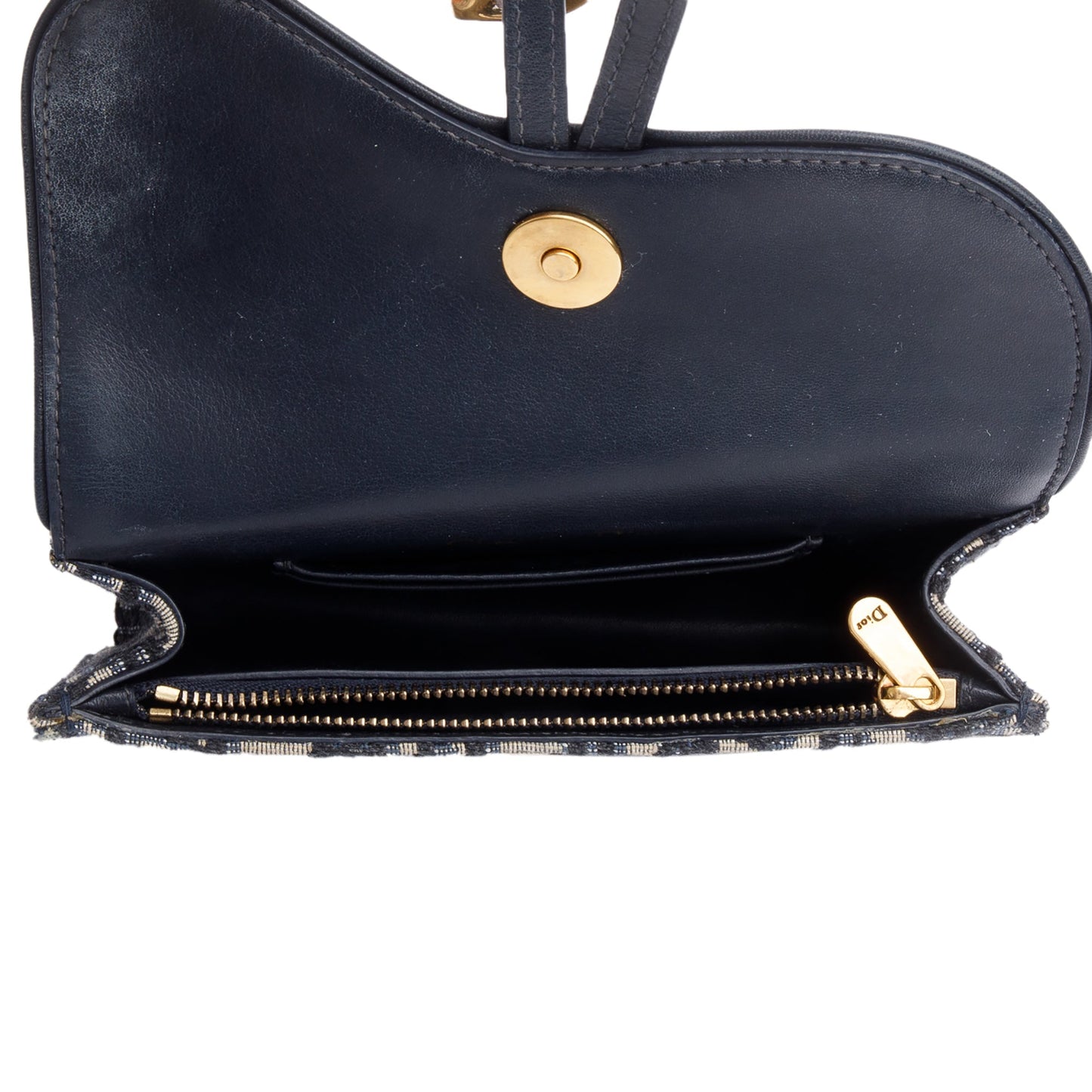 Christian Dior 2020 Oblique Saddle Belt Pouch