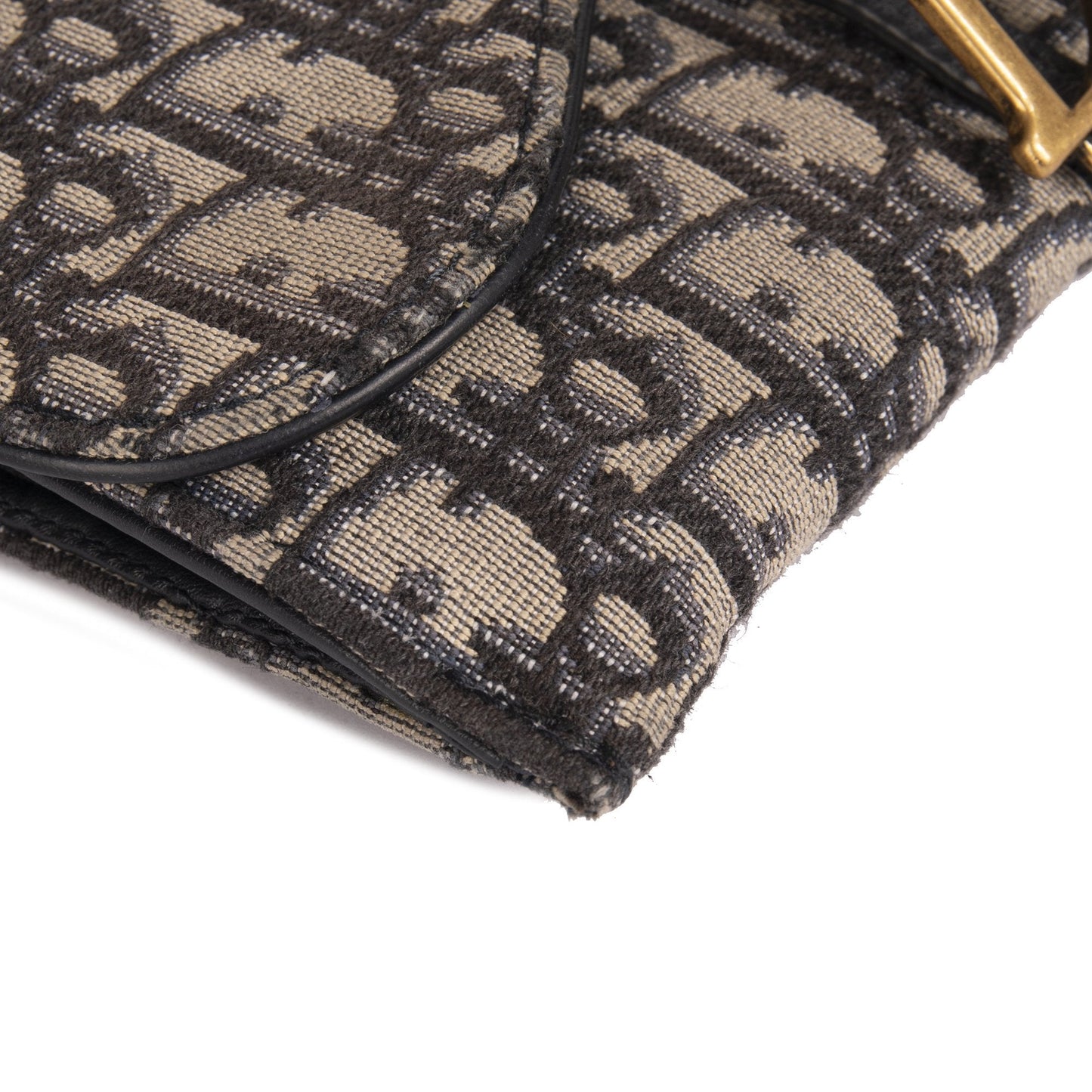 Christian Dior 2020 Oblique Saddle Wallet on Chain