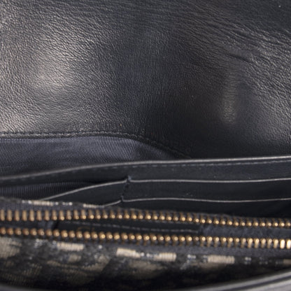 Christian Dior 2020 Oblique Saddle Wallet on Chain