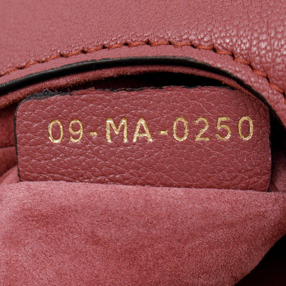 Christian Dior 2020 Pink Calfskin Leather Mini Saddle Bag