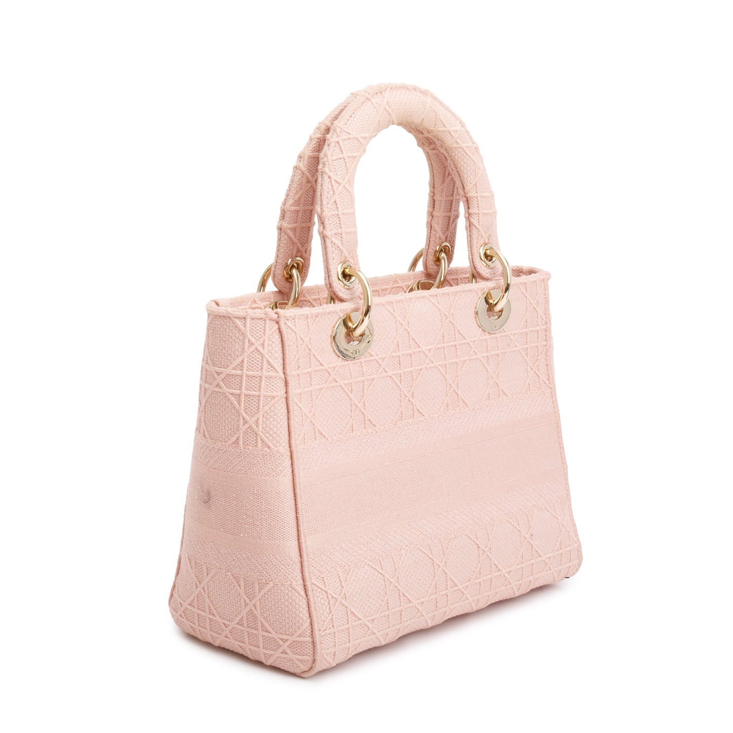 Christian Dior 2020 Pink Cannage Medium Lady D-Lite Bag