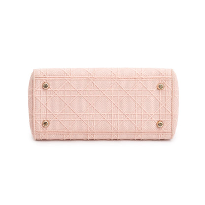 Christian Dior 2020 Pink Cannage Medium Lady D-Lite Bag
