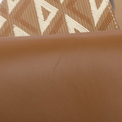 Christian Dior 2021 CD Diamond Coated Canvas Saddle Bag