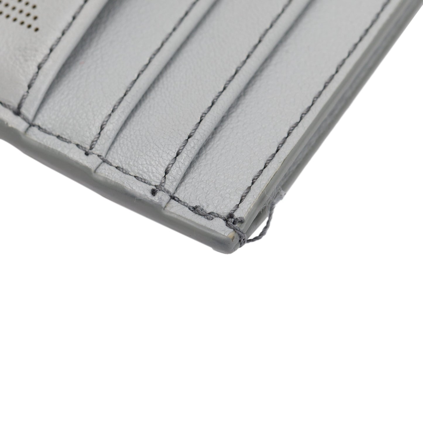 Christian Dior 2021 Grey Oblique Galaxy Leather Card Holder