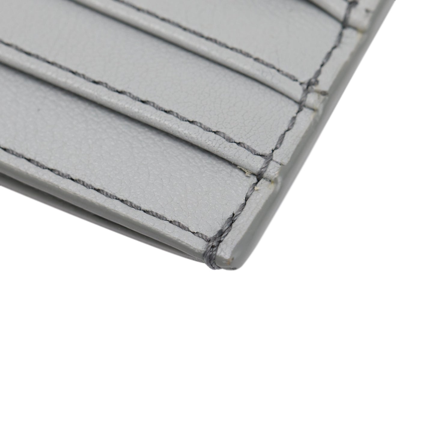 Christian Dior 2021 Grey Oblique Galaxy Leather Card Holder