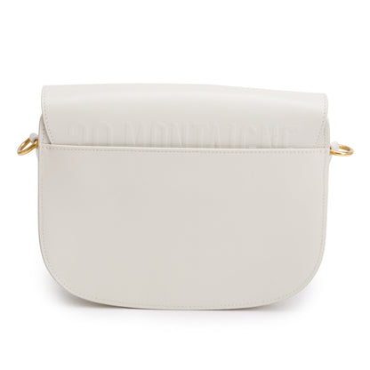 Christian Dior 2021 Latte Box Leather Medium Bobby Bag