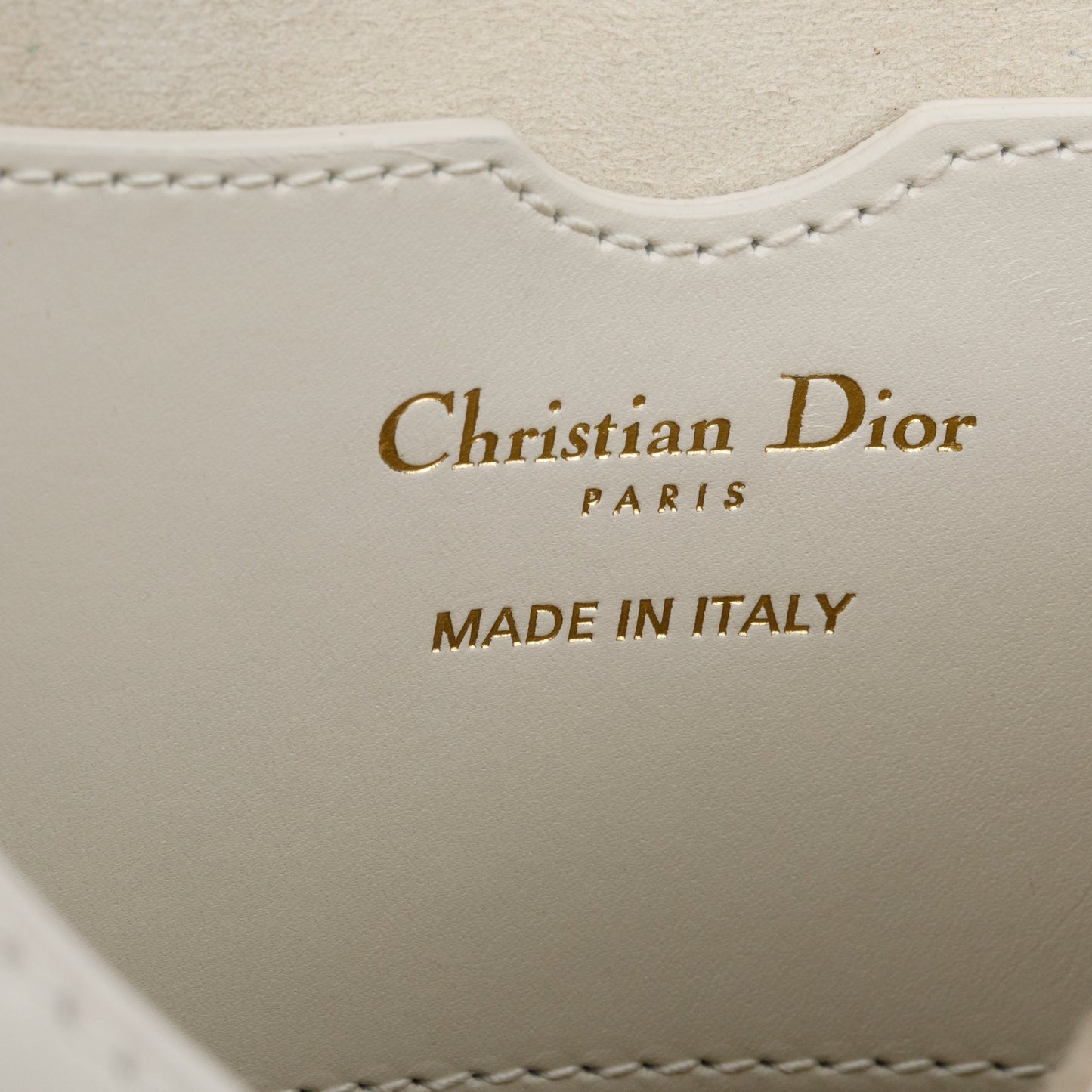 Christian Dior 2021 Latte Box Leather Medium Bobby Bag