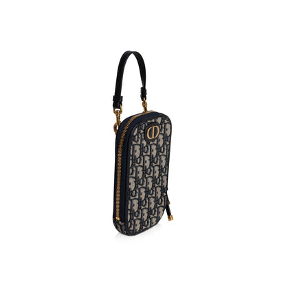 Christian Dior 2021 Oblique 30 Montaigne Phone Holder