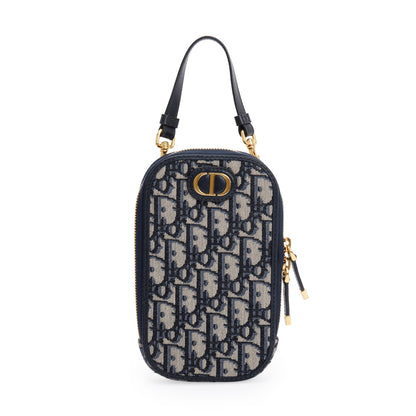 Christian Dior 2021 Oblique 30 Montaigne Phone Holder