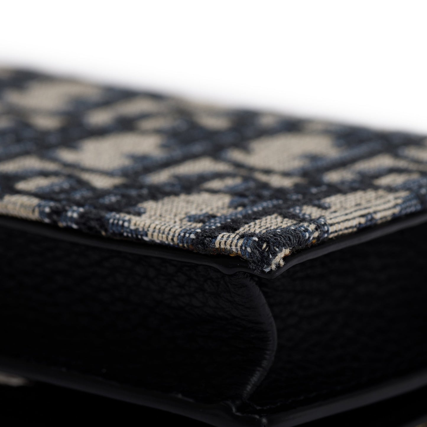 Christian Dior 2021 Oblique Jacquard Nano Flap Card Case