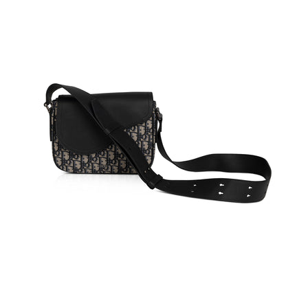 Christian Dior 2021 Oblique Mini Saddle Messenger Bag
