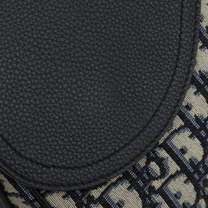 Christian Dior 2021 Oblique Mini Saddle Messenger Bag