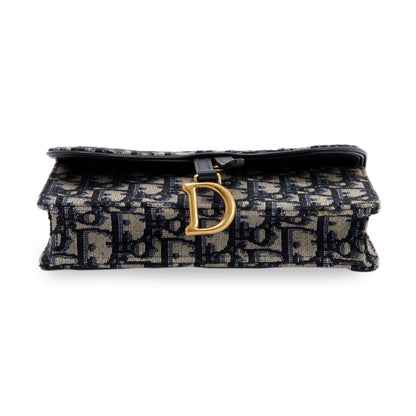 Christian Dior 2021 Oblique Saddle Belt Pouch