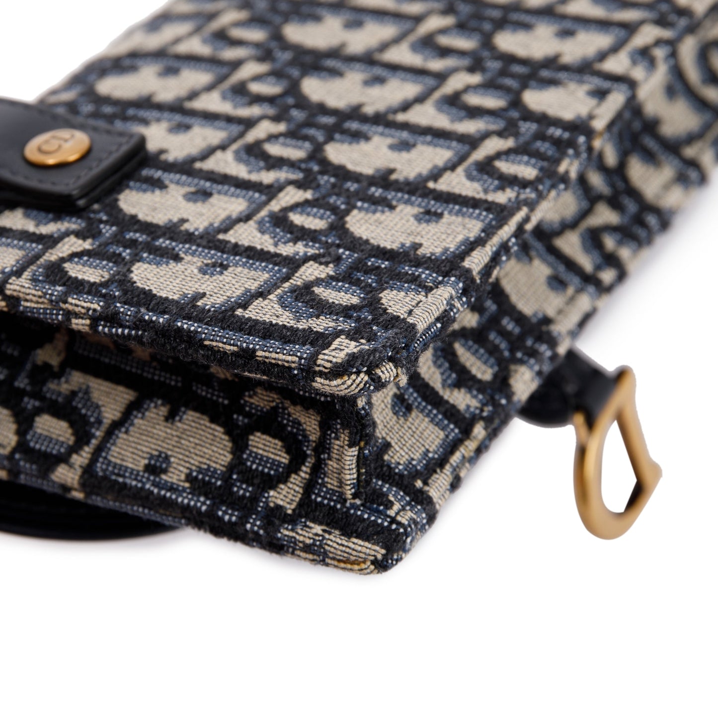 Christian Dior 2021 Oblique Saddle Belt Pouch