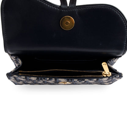 Christian Dior 2021 Oblique Saddle Belt Pouch