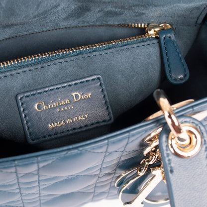 Christian Dior 2021 Small My Lady Dior Lucky Badges Bag