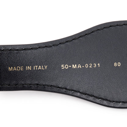 Christian Dior 2021 Wide Oblique Belt