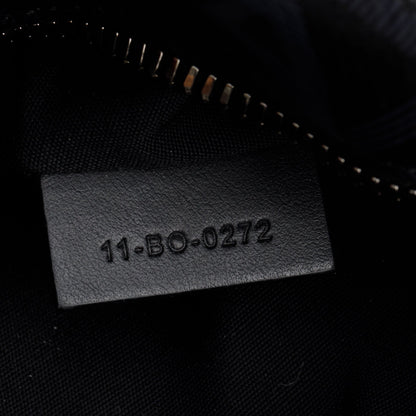Christian Dior 2022 Black CD Diamond Coated Canvas Lingot 22