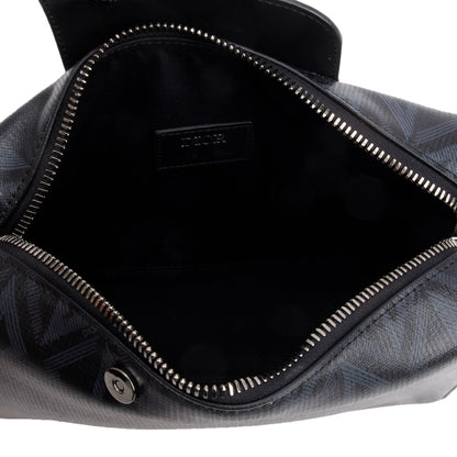 Christian Dior 2022 Black CD Diamond Coated Canvas Lingot 22
