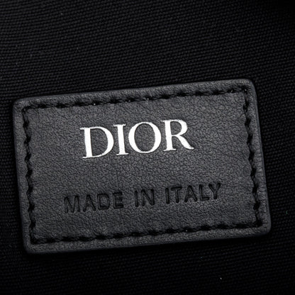 Christian Dior 2022 Black CD Diamond Coated Canvas Lingot 22
