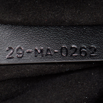 Christian Dior 2022 Black Diamond Motif Cannage Leather Small Lady Dior My Abcdior Bag