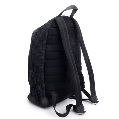 Christian Dior 2022 Black Oblique Jacquard Rider Backpack