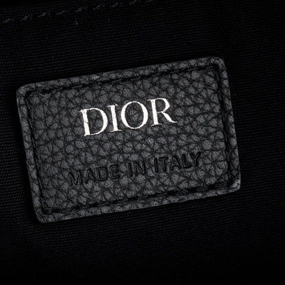 Christian Dior 2022 Black Oblique Jacquard Rider Backpack