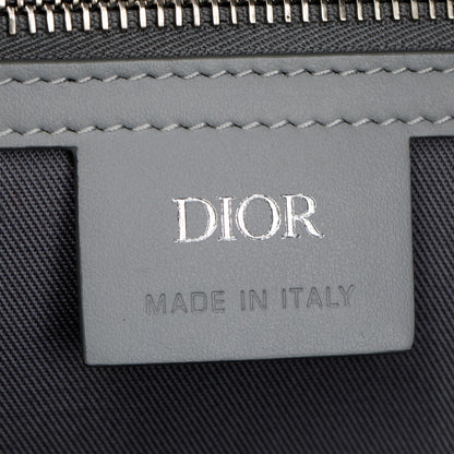 Christian Dior 2022 Gray CD Diamond Lingot 50 Duffle Bag