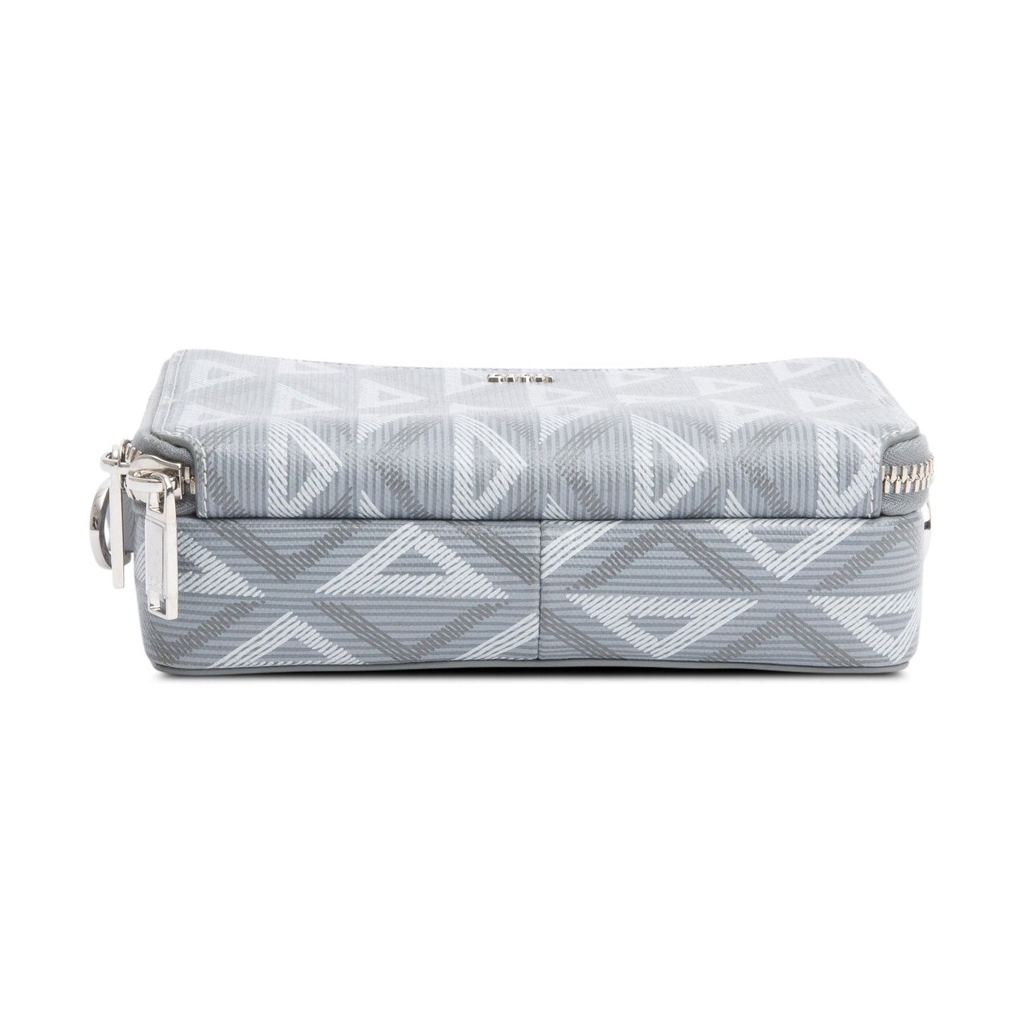 Christian Dior 2022 Grey CD Diamond Coated Canvas Crossbody Pouch