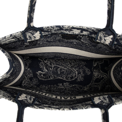 Christian Dior 2022 Medium Toile de Jouy Reverse Book Tote